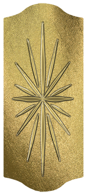 DARAY-C-603-GD Starburst Gold